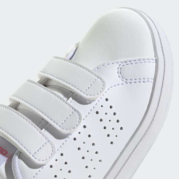 Детские кеды для девочки Adidas Advantage Base 2.0 Cf C ID1305 34 Ftwr White (4067888199024) - Фото 7 Детские кеды для девочки Adidas Advantage Base 2.0 Cf C ID1305 34 Ftwr White (4067888199024) - изображение 7