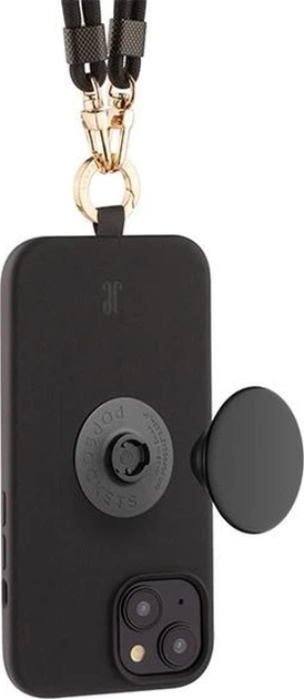 Etui Just Elegance 3in1 PopGrip iPhone 15 30484 Black (4062519304846) - obraz 2