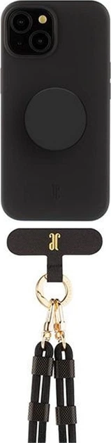 Etui Just Elegance 3in1 PopGrip iPhone 15 30484 Black (4062519304846) - obraz 5