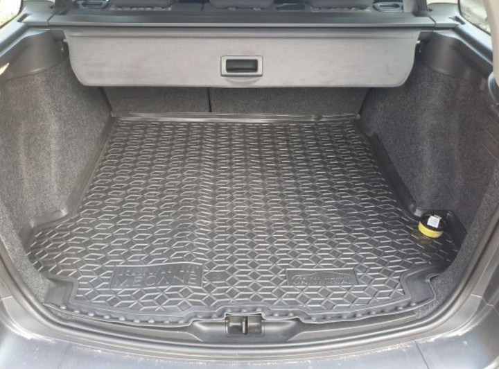 Полиуретановый коврик в багажник Avto-gumm для Renault Megane 2 2002- Universal Рено Меган 2 - изображение 3