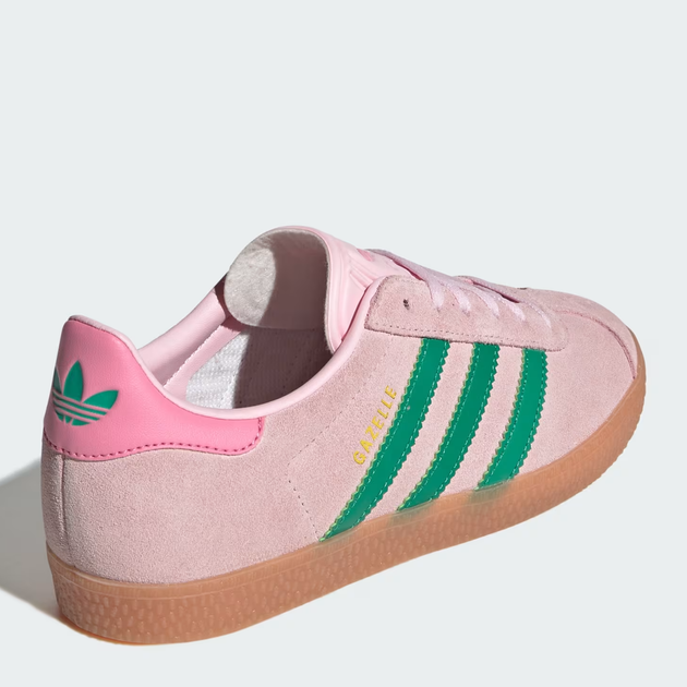 Подростковые кеды для девочки Adidas Gazelle J JP7128 38 Clear Pink (4067904583943) - изображение 4