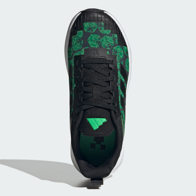Підліткові кросівки для хлопчика Adidas Minecraft Fortarun J JR1932 37.5 Core Black (4068806237613) - зображення 5