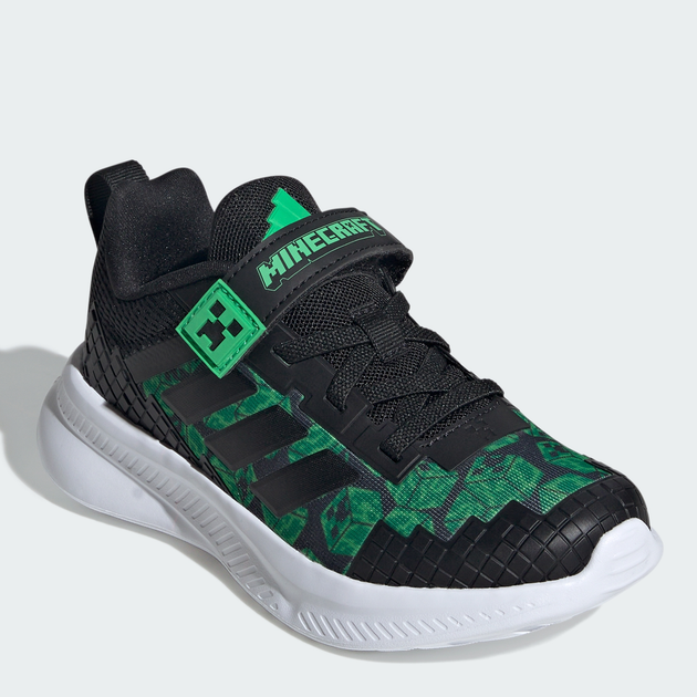 Детские кроссовки для мальчика Adidas Minecraft Fortarun El C JR1943 29 Core Black (4068806965912) - изображение 2
