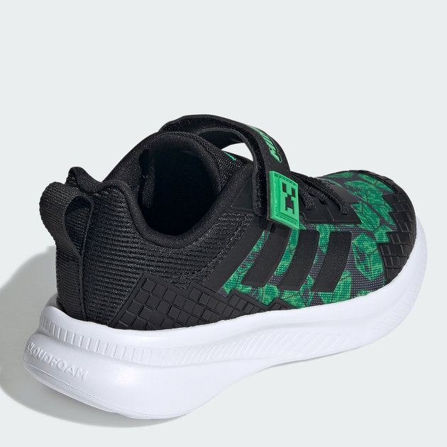 Детские кроссовки для мальчика Adidas Minecraft Fortarun El C JR1943 29 Core Black (4068806965912) - изображение 4