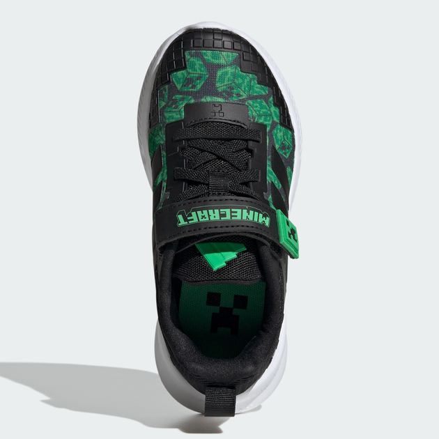 Детские кроссовки для мальчика Adidas Minecraft Fortarun El C JR1943 29 Core Black (4068806965912) - изображение 5