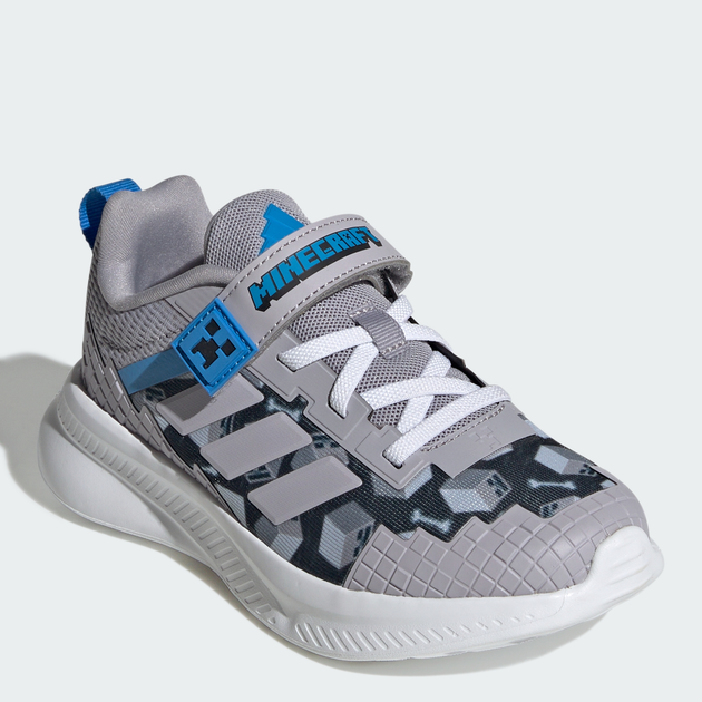 Детские кроссовки для мальчика Adidas Minecraft Fortarun El C JR1945 29 Glory Grey (4068806966032) - изображение 2