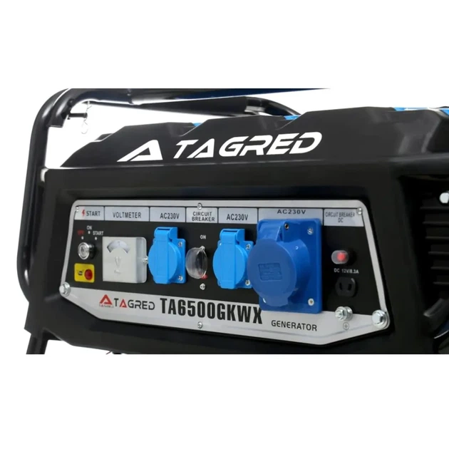 Бензиновый генератор TAGRED TA6500GKWX - Фото 4 Бензиновый генератор TAGRED TA6500GKWX - изображение 4