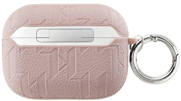 Чехол Karl Lagerfeld Monogram Karl & Choupette Head для Apple AirPods Pro 2 Pink (3666339283704) - зображення 3