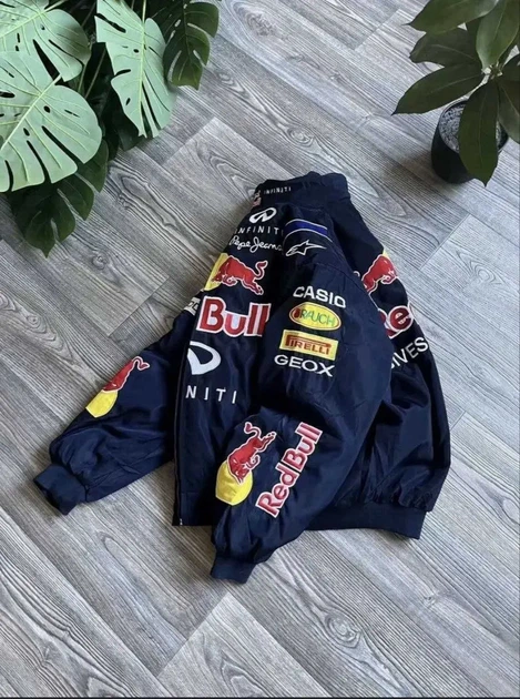 Куртка бомбер чоловіча RedBull гоночна мото куртка ред бул L - зображення 4