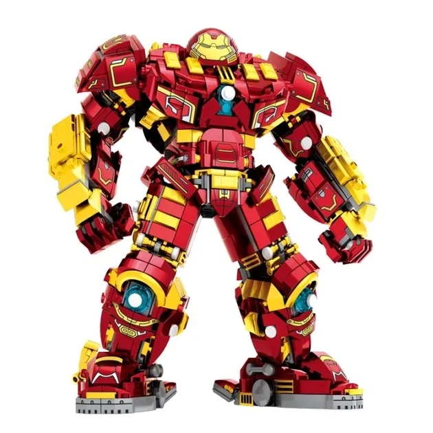 Конструктор Залізна людина Iron Man Hulkbuster (Халкбастер) Mark 44,1452 деталь - Фото 2 Конструктор Залізна людина Iron Man Hulkbuster (Халкбастер) Mark 44,1452 деталь - зображення 2