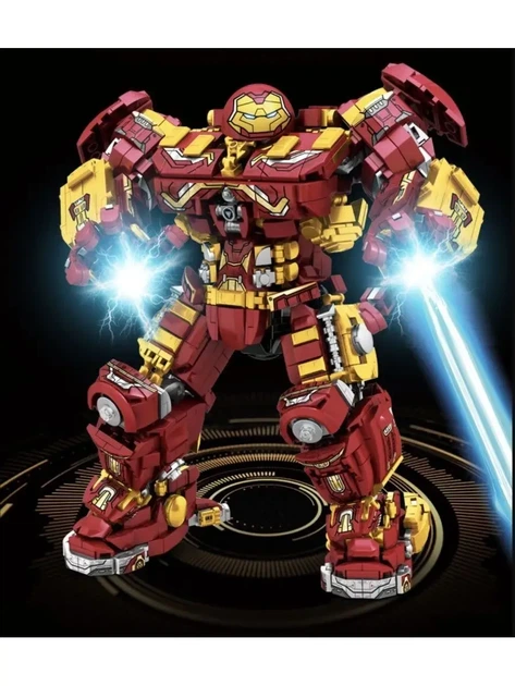 Конструктор Залізна людина Iron Man Hulkbuster (Халкбастер) Mark 44,1852 деталь - Фото 3 Конструктор Залізна людина Iron Man Hulkbuster (Халкбастер) Mark 44,1852 деталь - зображення 3