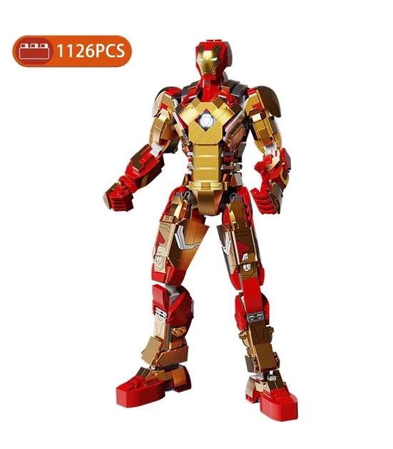 Конструктор Залізна людина Iron Man Mechanical Mark 42, 1126 деталь - Фото 1 Конструктор Залізна людина Iron Man Mechanical Mark 42, 1126 деталь - зображення 1