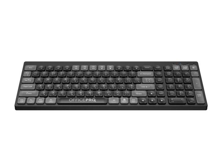 Клавіатура бездротова OfficePro (SK985BO) - изображение 2