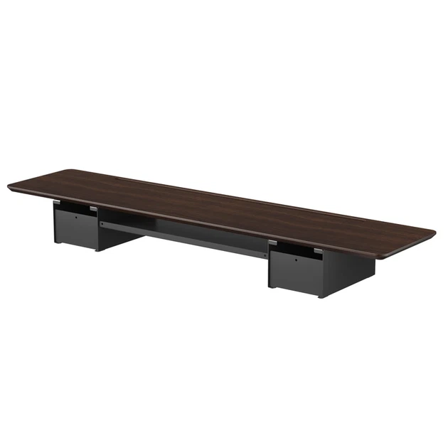 Настільна підставка для монітора OfficePro MR177DW Dark Wood/Black - изображение 2