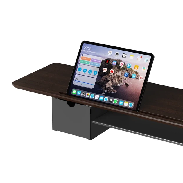 Настільна підставка для монітора OfficePro MR177DW Dark Wood/Black - изображение 5
