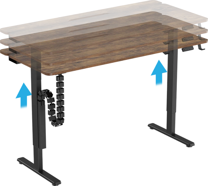 Комп’ютерний стіл з електрорегулюванням висоти OfficePro ODE1575DW - зображення 2