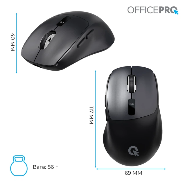 Бездротова миша OfficePro M398B - Фото 12 Бездротова миша OfficePro M398B - изображение 12