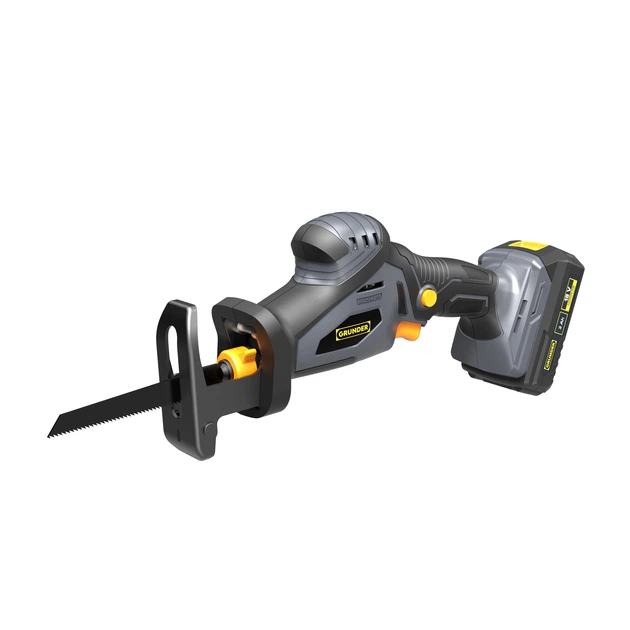 Пила шабельна акумуляторна Grunder 502609241 RS-B1118 без акумулятора та зарядного пристрою 18 В (4772013411932) - зображення 3