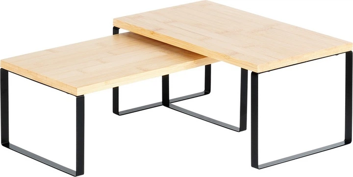 Полиця кухонна Vilde бамбукова 2 шт (5904316492526) - зображення 4