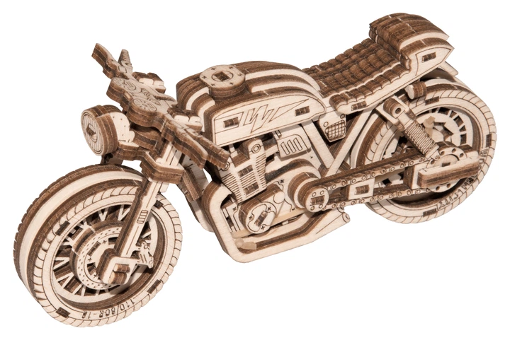 Drewniana układanka Wooden City Motocykl Cafe Racer 85 elementów 62561 (5906874128893) - obraz 2