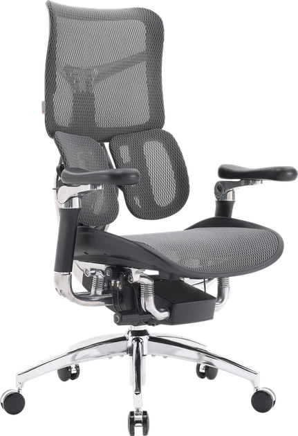 Крісло офісне Sihoo DORO S300 Mesh Dark Grey - Фото 5 Крісло офісне Sihoo DORO S300 Mesh Dark Grey - зображення 5