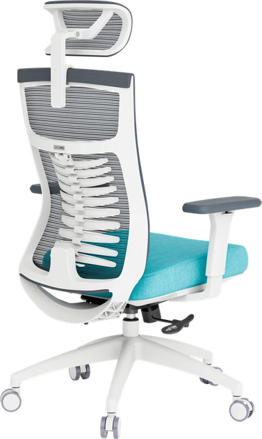Крісло офісне OfficePro Balance OC550-W-DG-BL - Фото 6 Крісло офісне OfficePro Balance OC550-W-DG-BL - зображення 6