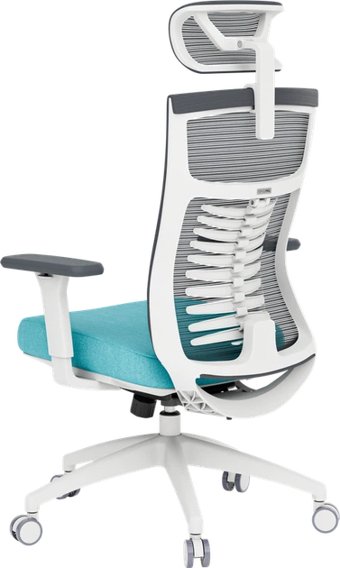 Крісло офісне OfficePro Balance OC550-W-DG-BL - Фото 8 Крісло офісне OfficePro Balance OC550-W-DG-BL - зображення 8
