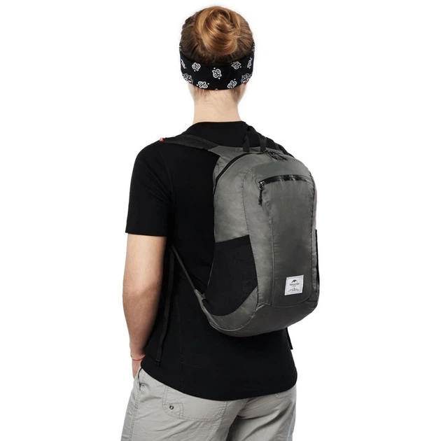 Рюкзак компактний надлегкий Naturehike Ultralight NH17A012-B, 18 л, сірий - зображення 2