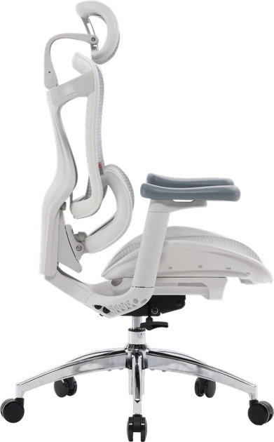 Крісло офісне Sihoo DORO C300L Mesh White - зображення 3
