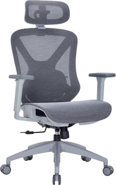 Крісло офісне Officepro Atlas OC630G-DG-DG - Фото 6 Крісло офісне Officepro Atlas OC630G-DG-DG - изображение 6