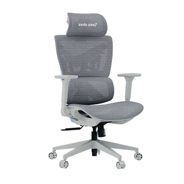 Крісло ігрове Anda Seat X-Air Mega Size XL Mesh Gray Twilight - Фото 3 Крісло ігрове Anda Seat X-Air Mega Size XL Mesh Gray Twilight - изображение 3