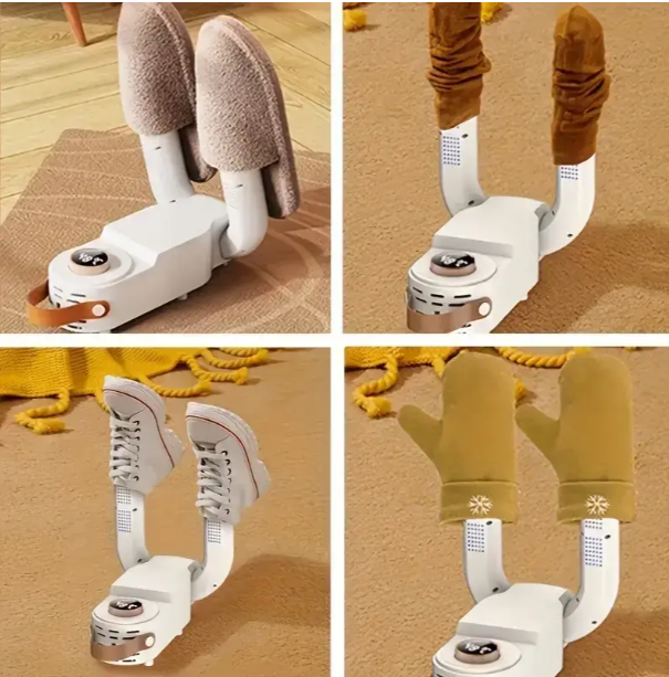 Электронная сушилка для обуви LY-740 Shoe Dryer 5 Вт ультрафиолетовая с таймером вентиляцией и равномерным нагревом - изображение 5