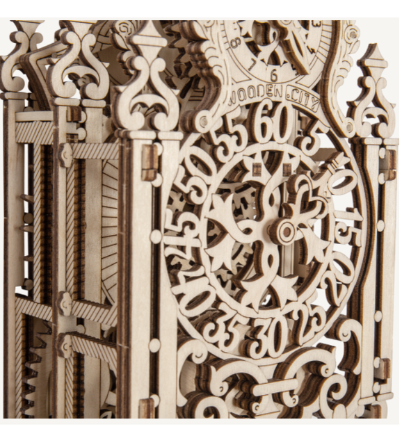 Drewniana układanka Wooden City Królewski zegar 149 elementów 62580 (5906874128169) - obraz 3