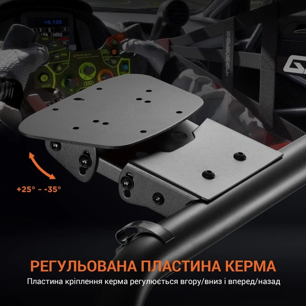 Ігрове крісло кокпіт GamePro RS167 - зображення 13