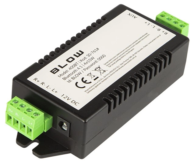 Wzmacniacz audio Blow Bluetooth 4 x 15 W (5900804115199) - obraz 2