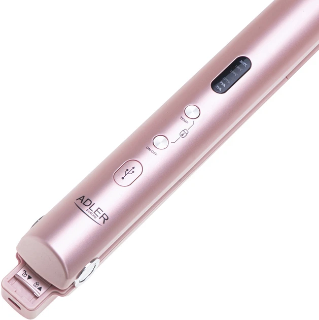Prostownica bezprzewodowa Adler AD 2327 Różowa - obraz 6