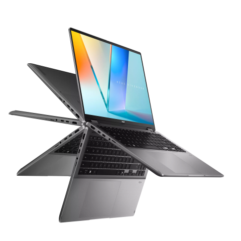 Ноутбук Asus VivoBook Flip 16 TP3607SA (TP3607SA-PS77T) Matte Gray - зображення 10