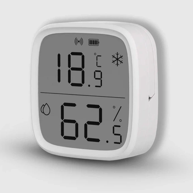 Датчик температури та вологості з дисплеєм Sonoff SNZB-02D Zigbee - Фото 9 Датчик температури та вологості з дисплеєм Sonoff SNZB-02D Zigbee - изображение 9
