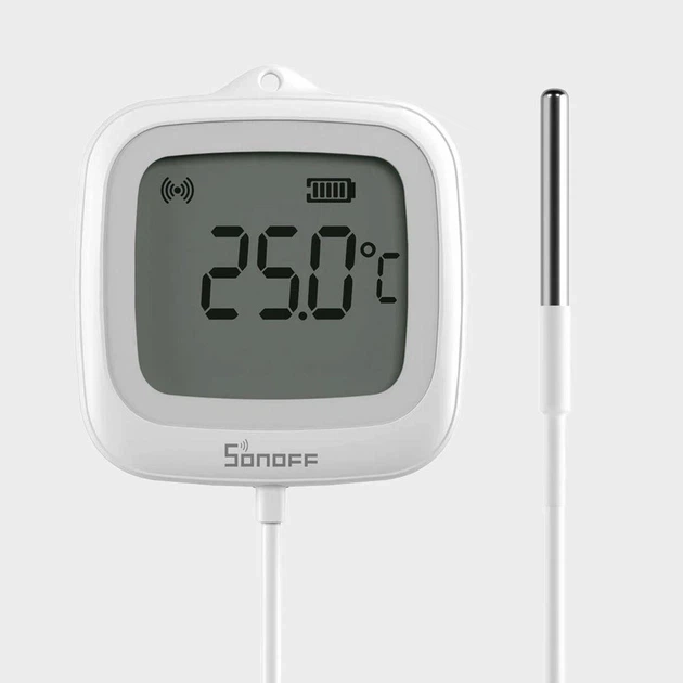 Вологозахисний термометр Zigbee SONOFF SNZB-02LD - изображение 2