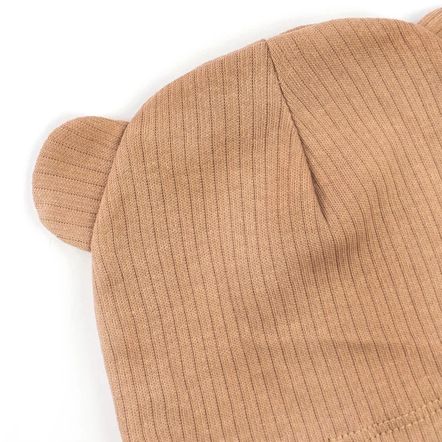 Шапочка с ушками Dexter`s для младенцев baby bear коричневый 40 - Фото 2 Шапочка с ушками Dexter`s для младенцев baby bear коричневый 40 - изображение 2