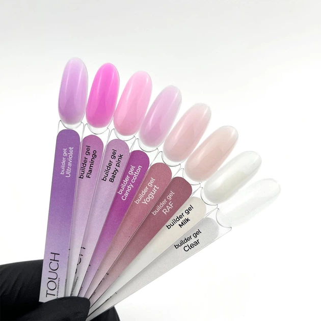Гель для моделирования Touch Builder gel Milk 30 мл - изображение 3