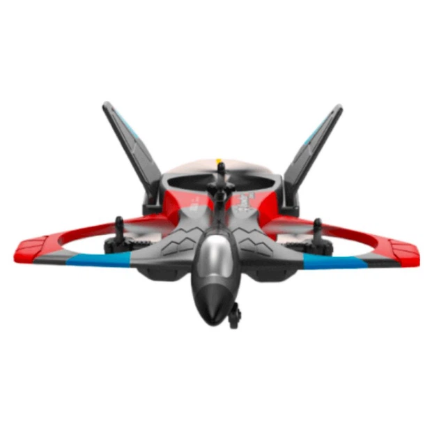 Радиоуправляемый самолет 4DRC V27 Red с камерой 1080P Wi-Fi FPV, удержание высоты, Headless режим, 360° трюки, полет по кругу, до 100 м, до 15 минут полета - Фото 2 Радиоуправляемый самолет 4DRC V27 Red с камерой 1080P Wi-Fi FPV, удержание высоты, Headless режим, 360° трюки, полет по кругу, до 100 м, до 15 минут полета - изображение 2