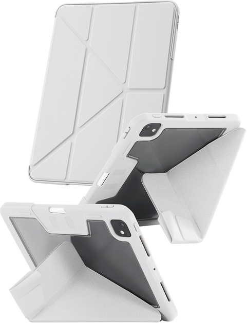 Etui plecki PanzerGlass Y do Apple iPad Pro 11" 2024/2025 Light Grey (5715685032127) - obraz 2