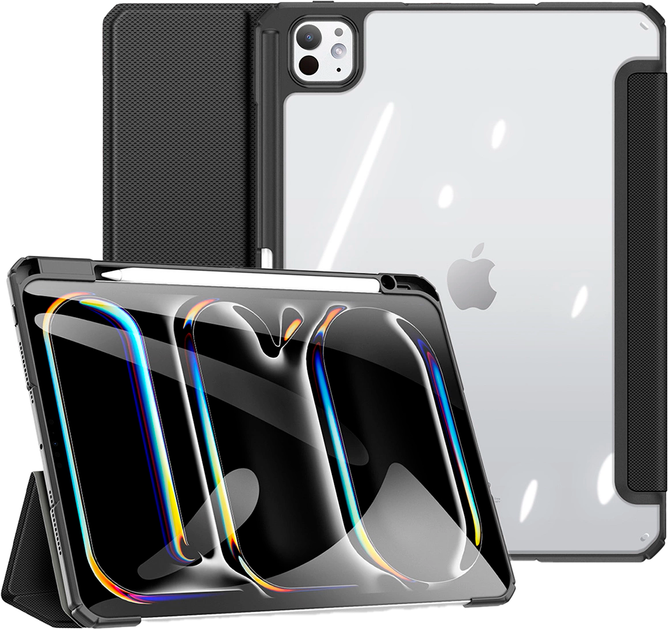 Etui plecki Dux Ducis Toby do Apple Pro 11" 2024/2025 Black (6934913006184) - obraz 3
