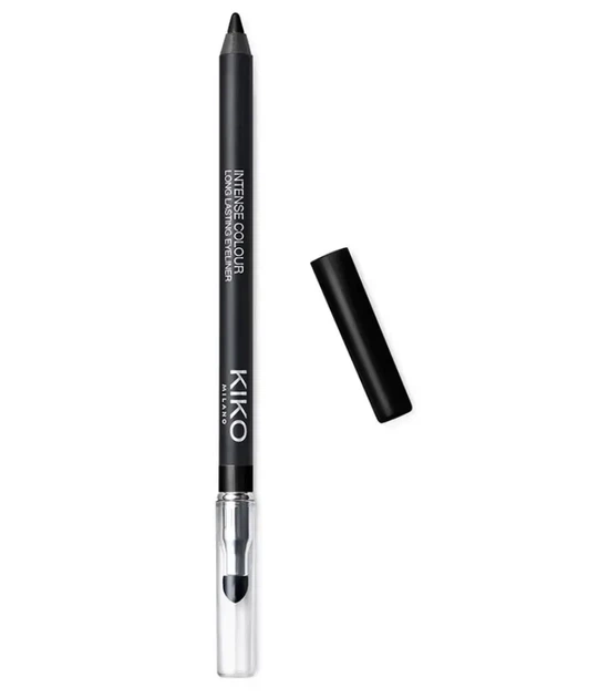Олівець для очей Kiko Milano Intense Colour Long Lasting Eyeliner 16 Black - Фото 1 Олівець для очей Kiko Milano Intense Colour Long Lasting Eyeliner 16 Black - изображение 1