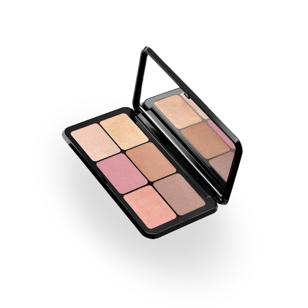 Палетка для макияжа лица Kiko Milano Irresistible Total Look Face Powder Palette(01 Light-Medium), 6*1г (8059385014432) - Фото 1 Палетка для макияжа лица Kiko Milano Irresistible Total Look Face Powder Palette(01 Light-Medium), 6*1г (8059385014432) - изображение 1
