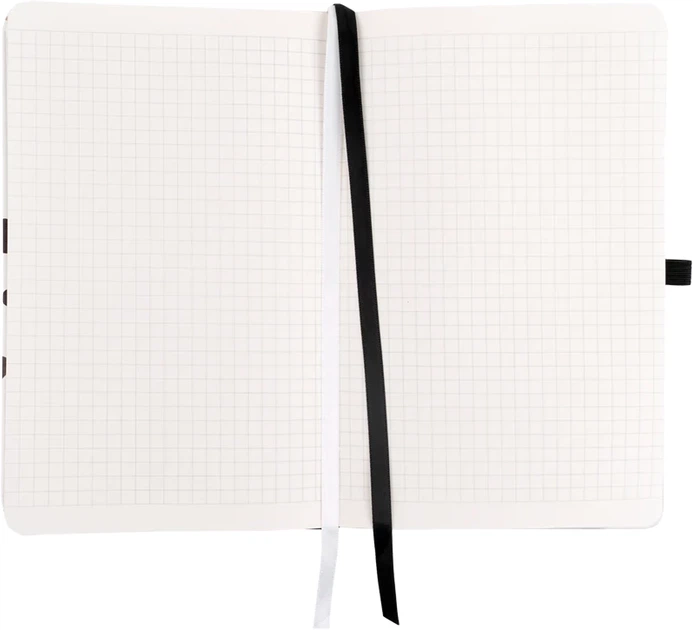 Записник Axent Partner Black&White 125x195 мм 96 аркушів у клітинку Біло-чорний (8621-10-A) - Фото 4 Записник Axent Partner Black&White 125x195 мм 96 аркушів у клітинку Біло-чорний (8621-10-A) - зображення 4