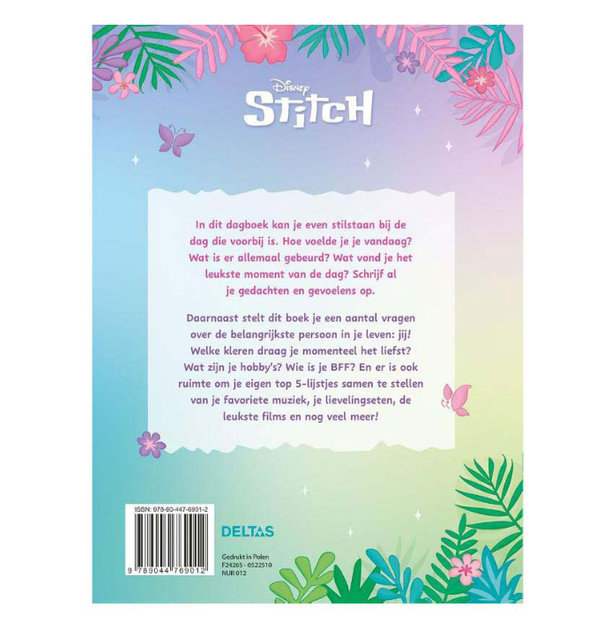 Pamiętnik Deltas Disney Stitch (9789044769012) - obraz 2