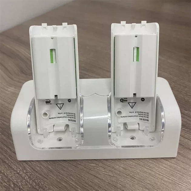 Зарядная док-станция и 2 аккумулятора для Nintendo Wii Remote Controller - изображение 3