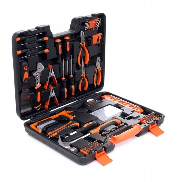 набор инструментов 144 шт. в пластиковом кейсе - Фото 3 набор инструментов 144 шт. в пластиковом кейсе - изображение 3